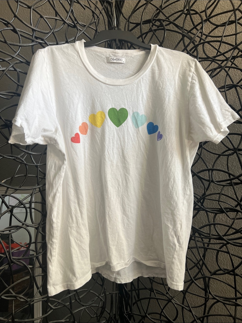Pride Rainbow Heart Graphic Tee 🏳️‍🌈